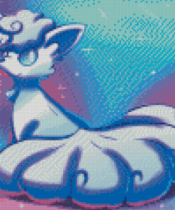 Alolan Ninetales Diamond Painting