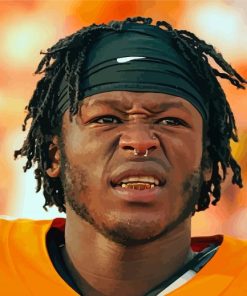 Alvin Kamara Diamond Painting