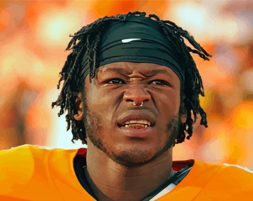 Alvin Kamara Diamond Painting