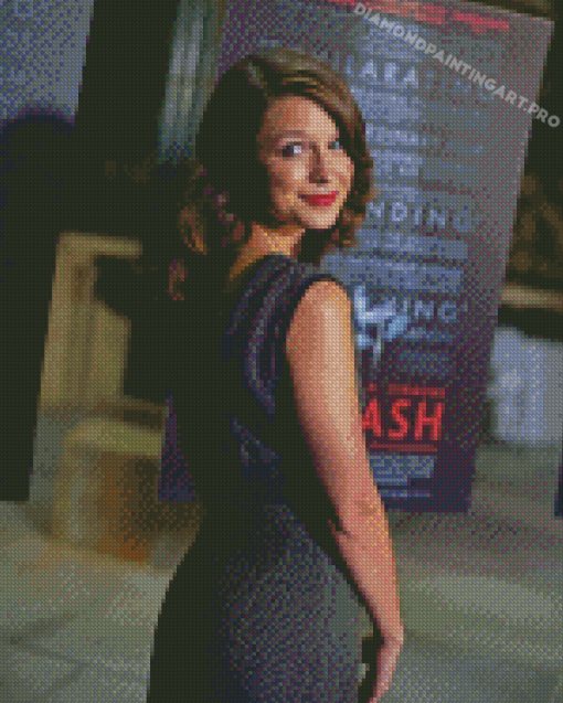 American Actress Melissa Benoist Diamond Painting