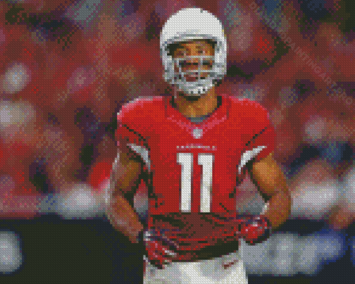 American Footballer Larry Fitzgerald Diamond Painting