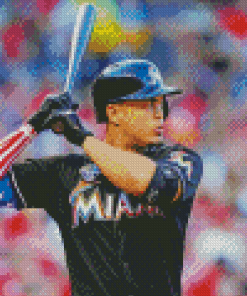 American Professional Baseballer Giancarlo Stanton Diamond Painting