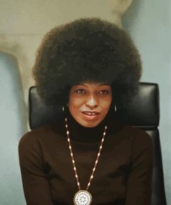 Angela Davis Diamond Painting