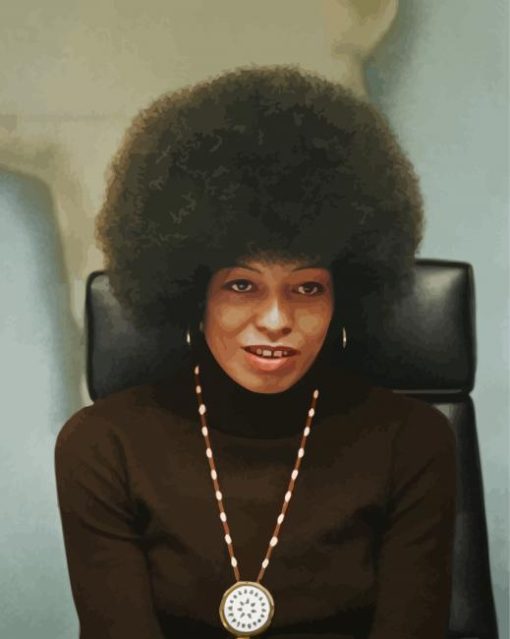 Angela Davis Diamond Painting