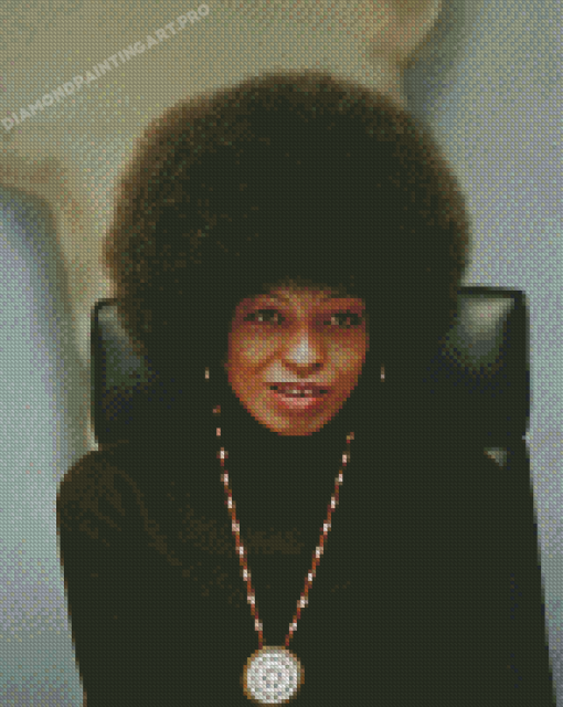 Angela Davis Diamond Painting