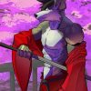 Anime Samurai Wolf Diamond Painting