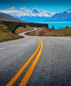 Aoraki Mount Cook Diamond Painting