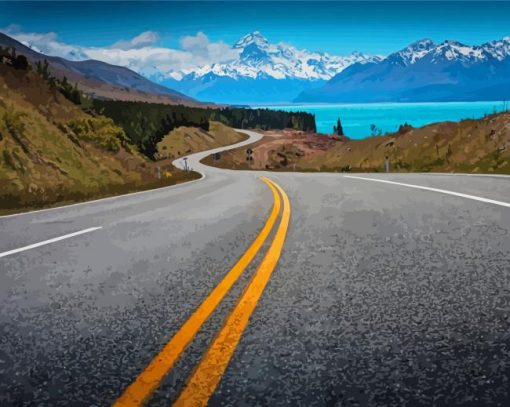 Aoraki Mount Cook Diamond Painting