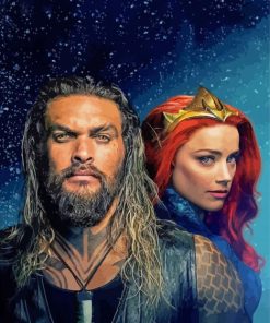 Aquaman And Aquagirl Diamond Painting