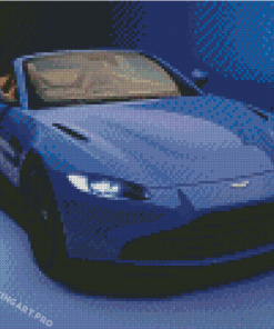 Aston Martin Car Diamond Painting