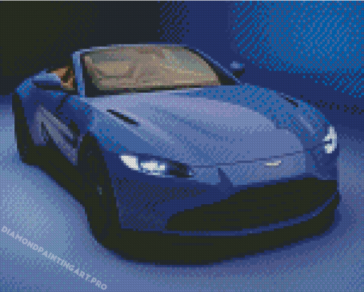 Aston Martin Car Diamond Painting