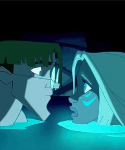 Atlantis Princess Kida And Milo Diamond Painting