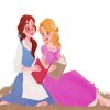 Belle And Rapunzel Princesses Diamond Painting