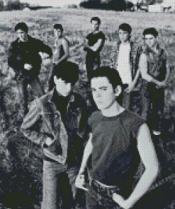 Black And White The Outsiders Diamond Painting