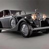 Black Hispano Suiza Car Diamond Painting