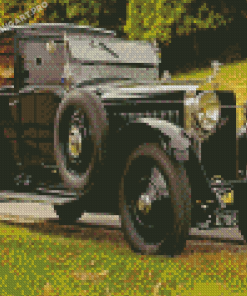 Black Hispano Suiza H6 Diamond Painting