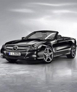 Black Mercedes Slk Diamond Painting