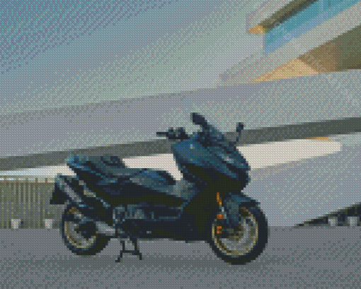 Black Yamaha Tmax Diamond Painting