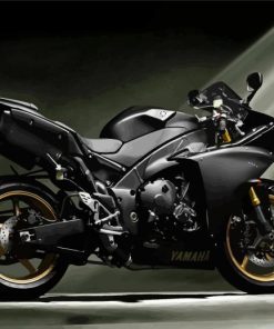 Black And Gold Yamaha YZF R1 Diamond Painting