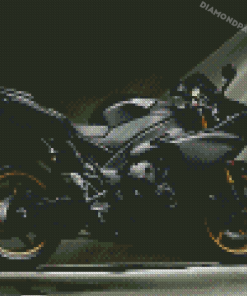 Black And Gold Yamaha YZF R1 Diamond Painting