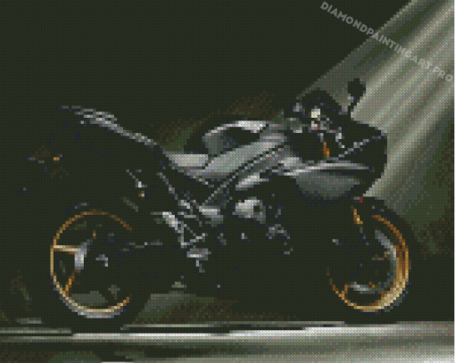 Black And Gold Yamaha YZF R1 Diamond Painting