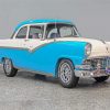 Blue Ford Fairlane Car Diamond Painting