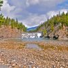 Bow Falls Canada Landscape Diamond Painting