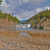 Bow Falls Canada Landscape Diamond Painting