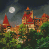 Bran Castle Romania Diamond Painting