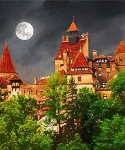 Bran Castle Romania Diamond Painting