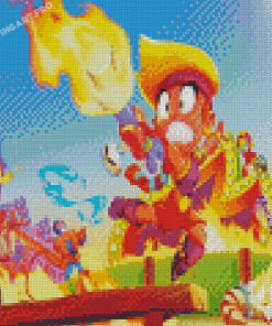 Brawl Star Game Characters Diamond Painting