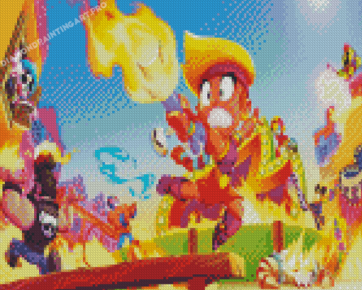 Brawl Star Game Characters Diamond Painting