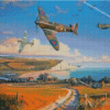 Britain Battle Diamond Painting