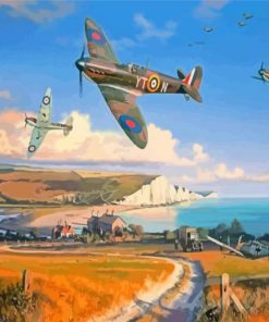 Britain Battle Diamond Painting