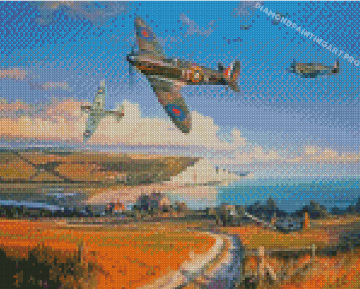 Britain Battle Diamond Painting