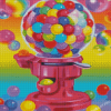 Bubblegum Machine Diamond Painting