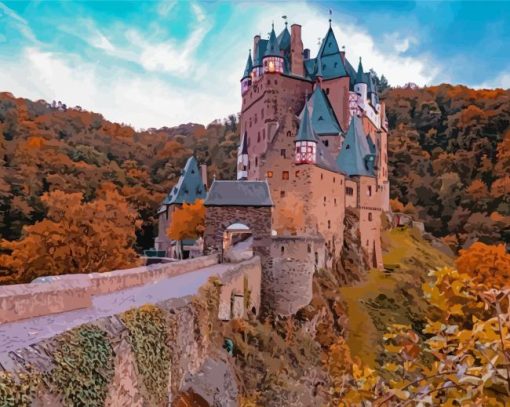 Burg Eltz Diamond Painting