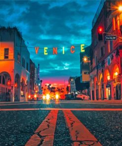 California Venice Sign Diamond Painting