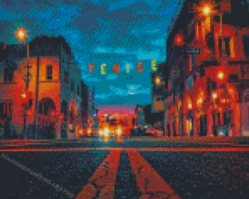 California Venice Sign Diamond Painting