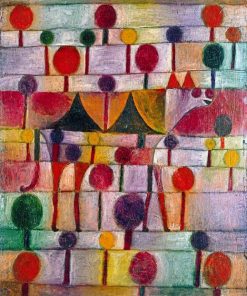 Camel In Rhyrhmic Landscape With Trees Paul Klee Diamond Painting