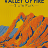 Valley Of Fire Poster Art Diamond Painting