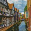 Canterbury City Canal Diamond Painting