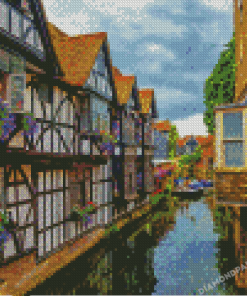 Canterbury City Canal Diamond Painting