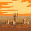 Canterbury City In England Poster Diamond Painting