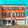 Caorle Buildings Diamond Painting