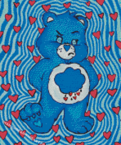 Care Bears Grumpy Art Diamond Painting