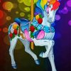 Carousel Horse Art Diamond Painting