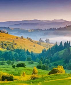 Carpathian Mountains Nature Diamond Painting