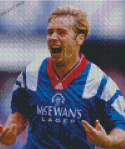 Ally Mccoist Player Diamond Painting