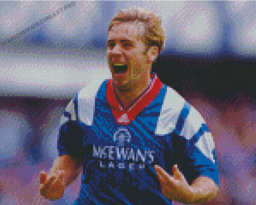 Ally Mccoist Player Diamond Painting